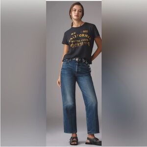 Mother Jeans The Rambler Ankle Jean Well Stacked Size 28